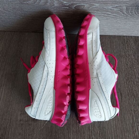 Champion Geo Foam White & Pink Running Shoes Size 9 - Picture 7 of 10